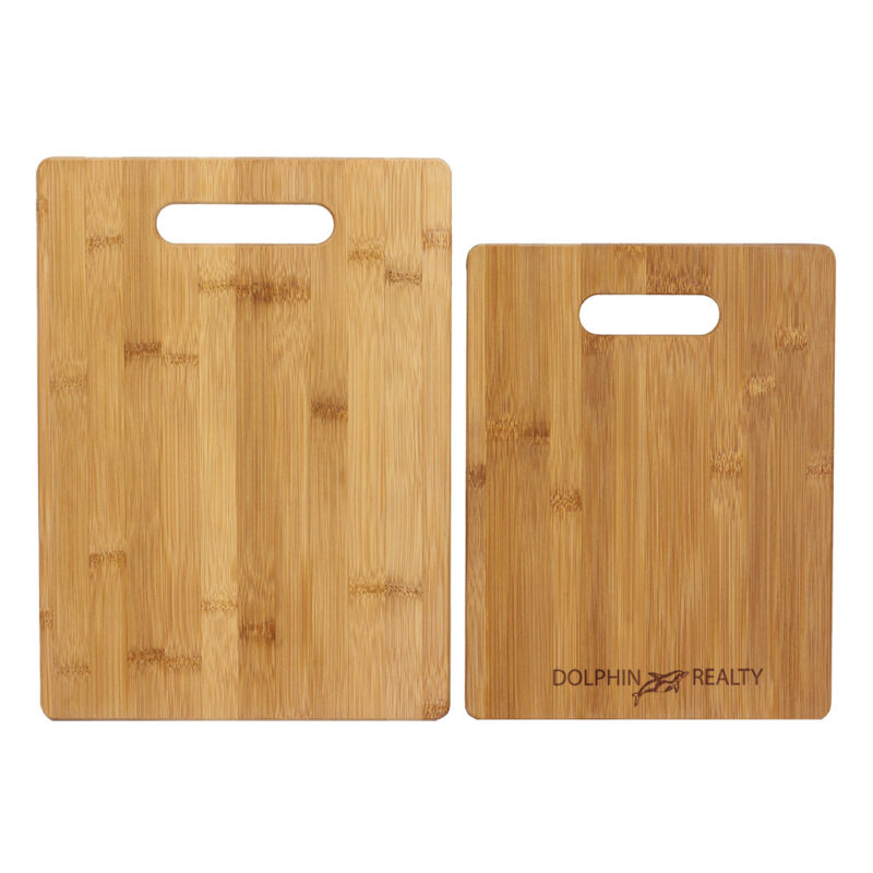Custom 2-Piece Bamboo Cutting Board Set (13" x 9½" & 11" x 8½") Pricing Available Until December 31st