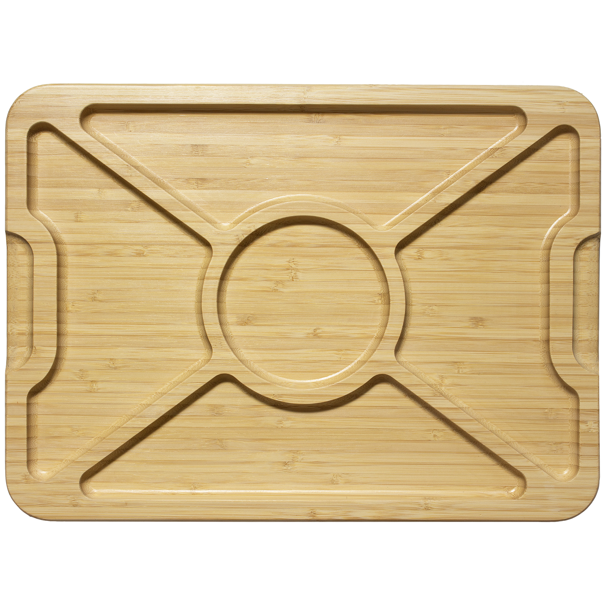 Covered Rectangle Bamboo Charcuterie Board