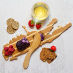 Custom Long Island Charcuterie Board with Spreader Knife Gift Set - 2