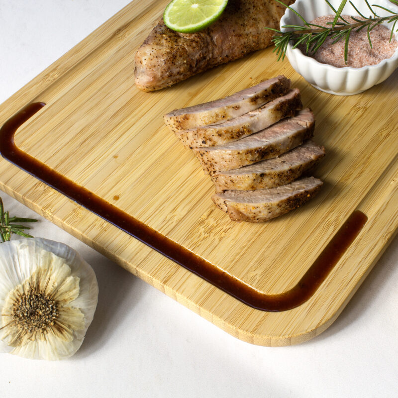 Custom 3Pc Bamboo Cutting & Serving Board Set - 2