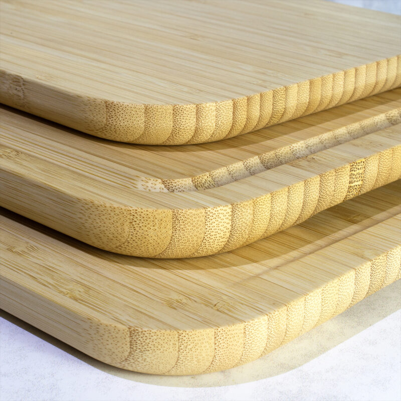 Custom 3Pc Bamboo Cutting & Serving Board Set - 4