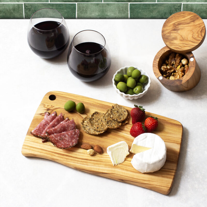 Custom Rock & Branch® Olive Wood Cutting & Serving Board - 3