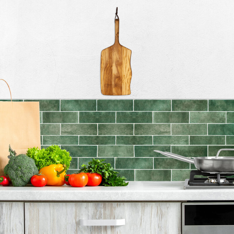 Custom Rock & Branch® Olive Wood Cutting & Serving Board W/Handle - 5