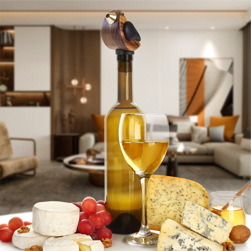 Custom Songbird Specialties™ Bottle Pourer - Black - 3