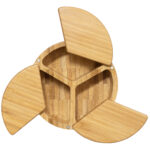 Custom Trio Bamboo Salt Box - 1