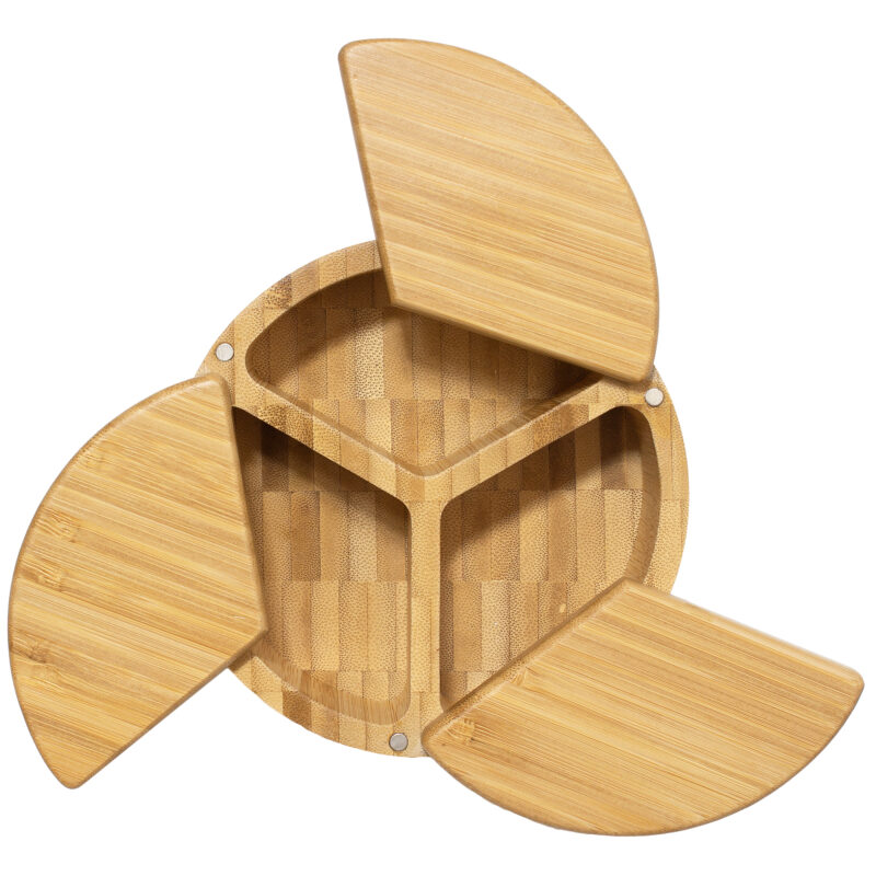 Custom Trio Bamboo Salt Box - 1